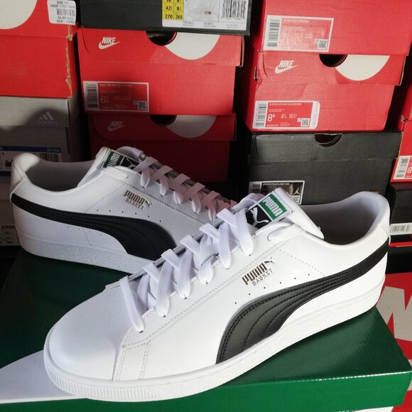 PUMA CLASSIC XXI WHITE/BLACK MEN'S US SIZE 12 BRAND NEW IN BOX - Picture 5 of 11
